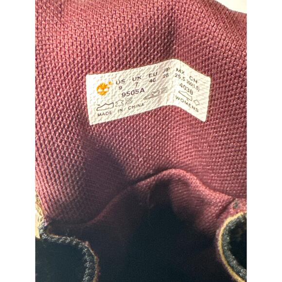 Timberland 9505A Norwood Mid Waterproof Hiking Boots Women’s Size 9 Dark Brown - Picture 7 of 11